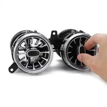 新品 6個7色 フロントLED タービンエアベント アンビエントライトキット H87cb4087a7d6407c8dc3ba5d50f45