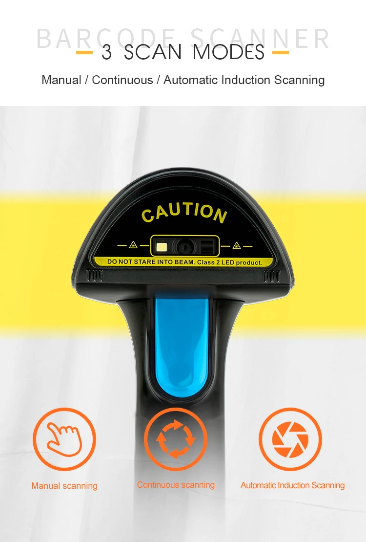 Syble D20 Fast Read High Speed High Resolution CMOS 2D Handheld Wired Barcode Scanner