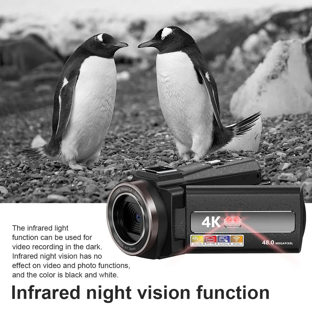 Working Still Camera Rechargeable Digital Still Camera Video Cameras 4k Professional Digital ...