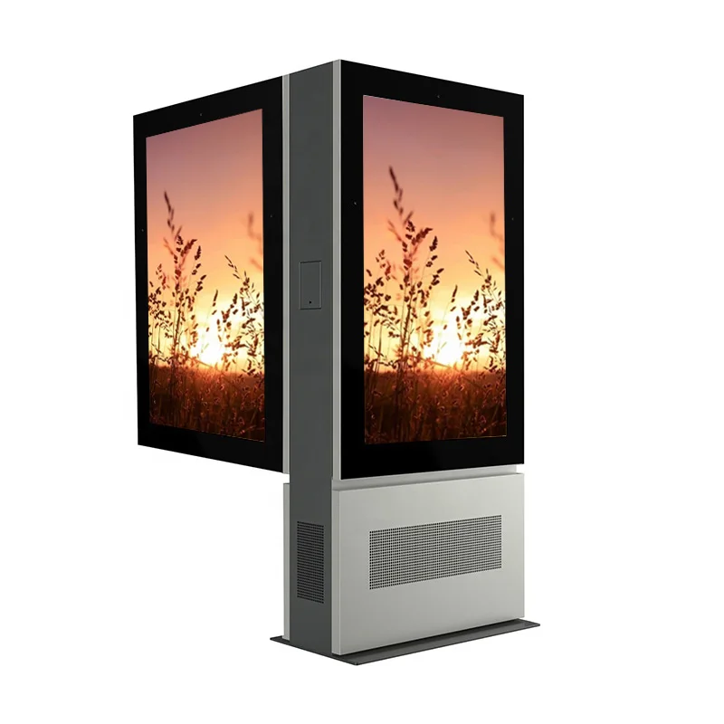 4K monitor Waterproof Outdoor Touch Screen Totem 49 55 Inch Lcd Outdoor Signs for shopping mall