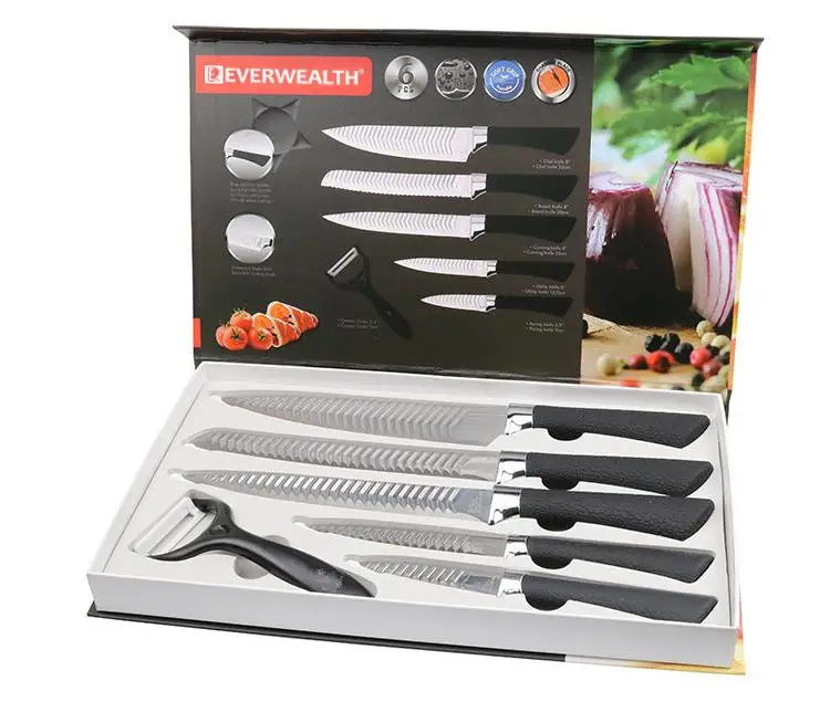 yangjiang yangdong everrich knife set 6pcs