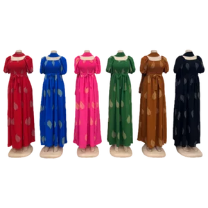 Wholesale New Summer Fashion Loose Ethnic African Muslim Women Lace up Casual Dress