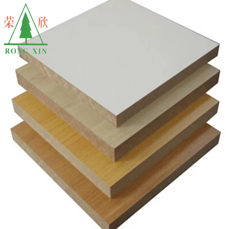 Low Price 18mm 1220x2440mm Size Sheet Mdf Plain Wood Mdf Board 4x8