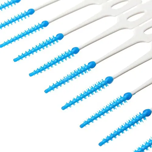 Новый бренд для выведения токсинов, 40 шт зубная нить массаж одноразовые зубочистки мягкие прозрачные чехлы для ухода за межзубным пространством для эластичные резинки для гигиены ротовой полости, моющаяся