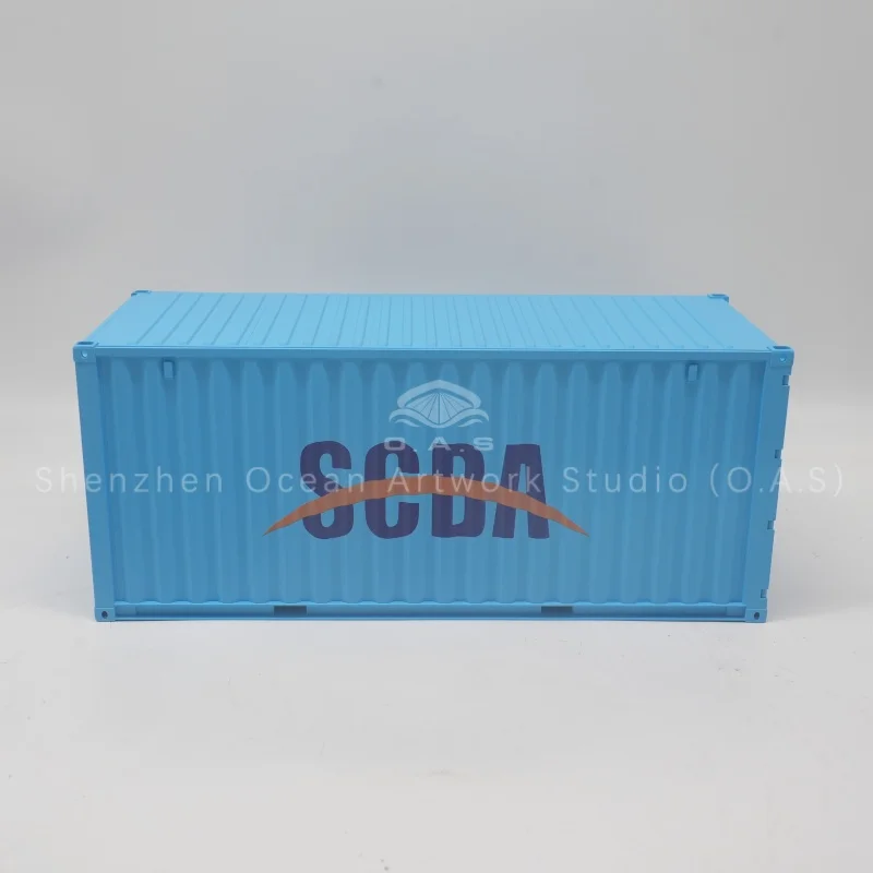 Highly simulated MSC container model, made of high-quality ABS material with fine workmanship and stable structure. Fully customized service is available, including logo printing, color matching and pattern design. Realistic in appearance and standard in scale, it is an ideal gift for logistics, freight forwarding and shipping enterprises. Suitable for business souvenirs, exhibition displays and corporate promotions. Our professional factory ensures reliable quality and supports small and bulk orders.Amber@vesselmodel.com Tel: +86 18038048785