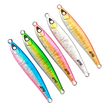 CASTFUN Casting Shore 40g 60g 80g 100g Hard Lead Lure Tuna Fishing Lures Metal Jig – Metal Jig – view 3