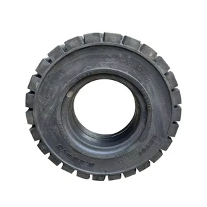 Customized Forklift Solid Tyres 3-Ton Rear Wheel 650-10 High Quality New 35kg China Zhejiang