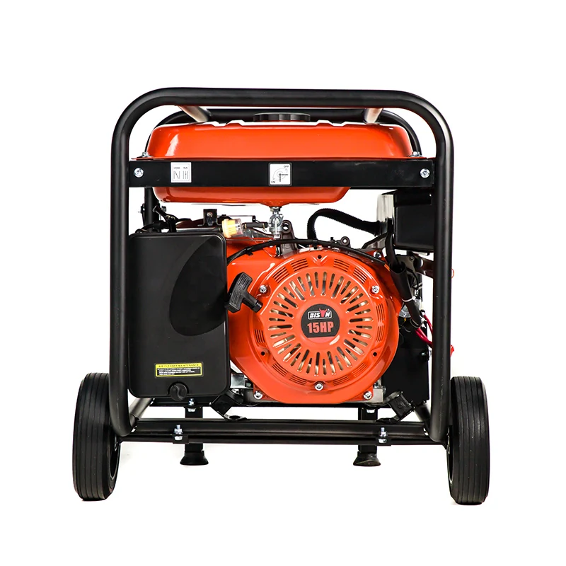BISON Electric Power Generator 3phase 18hp Engine 7.5 Kva Small Gasoline Generator