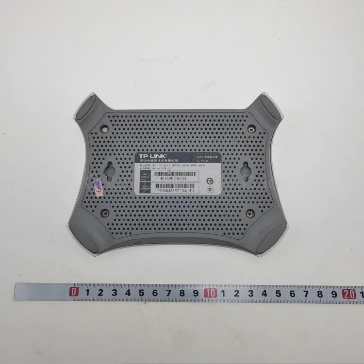TP-LINK TL-R406 Used 1WAN 4LAN 100M Chinese Firmware 5G Wi-Fi Router for Home SOHO and Broadband Supports 5G