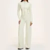 Chaquetas+pantalones color crema