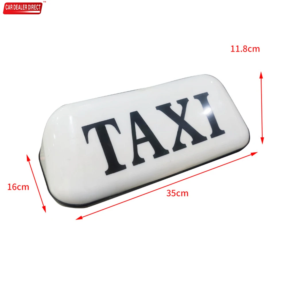 Customizable Taxi LED Light Sign Car Roof Box Universal Car Dome Light Taxi Light