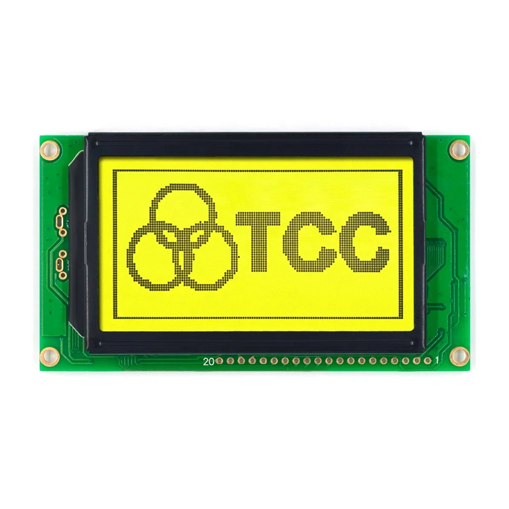 TCC(16080B) монохромный ЖК-экран LC7981 20-контактный разъем графический дисплей stn 160x80 ЖК-модуль