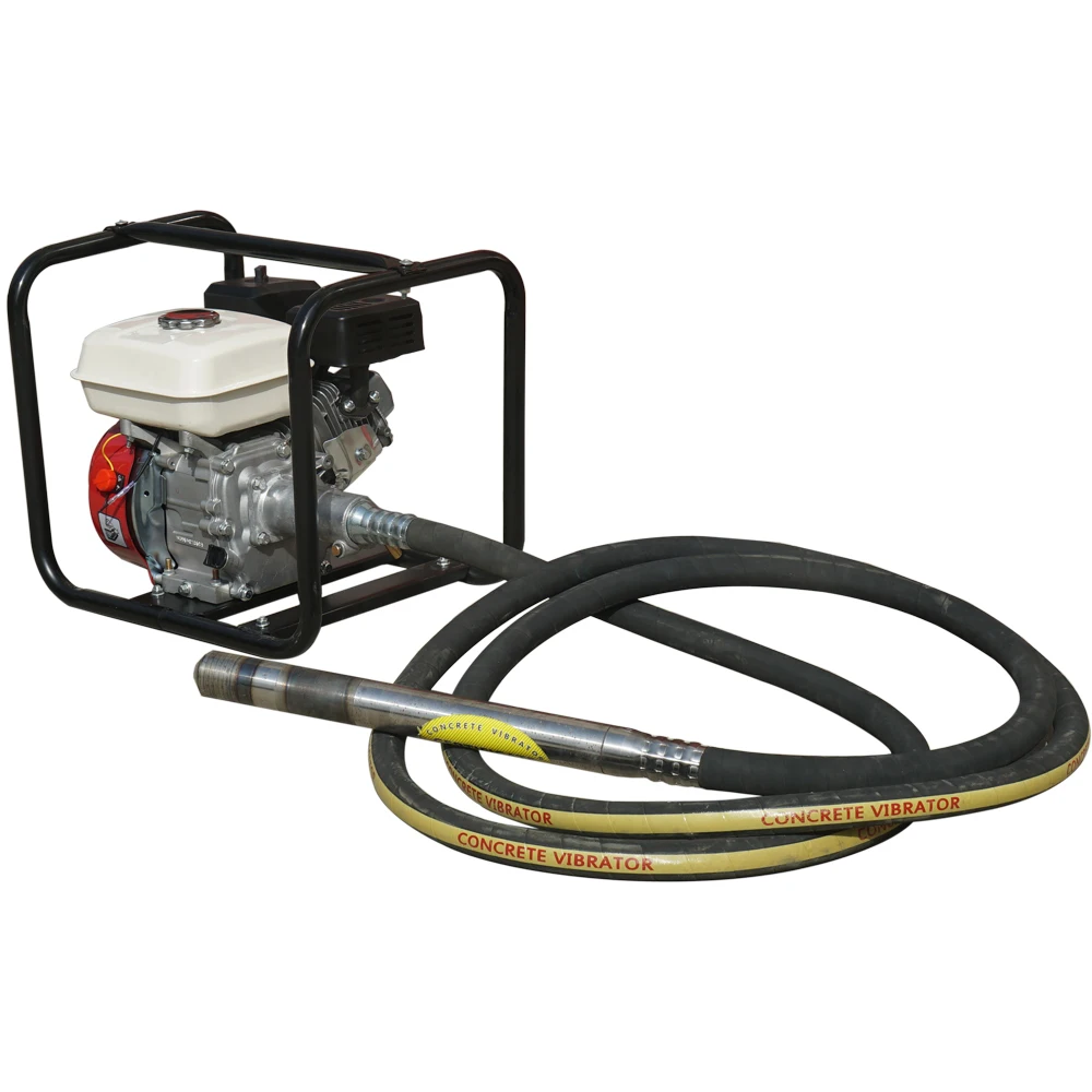 Frame Type 6.5hp Gasoline Engine Concrete Vibrator
