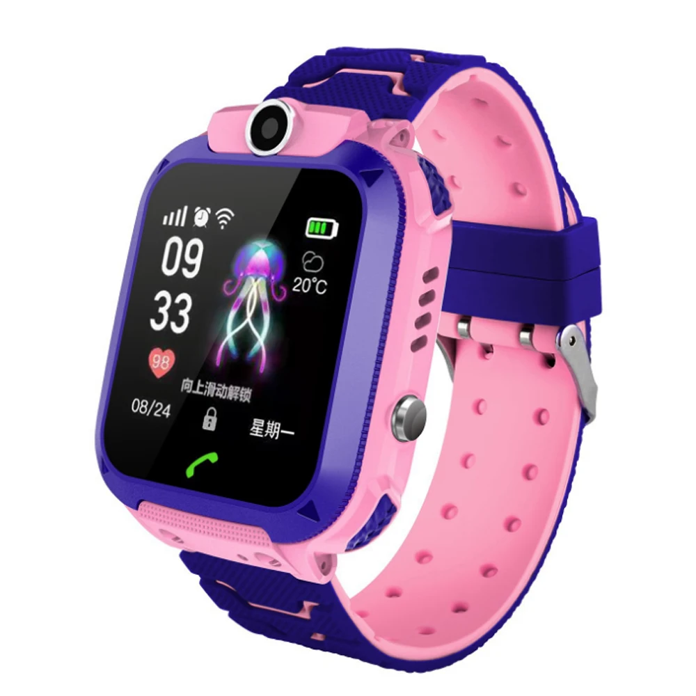 2024 Q12 Kids Smart Watch ECG, Heartbeat, Wireless Charging - Main Image