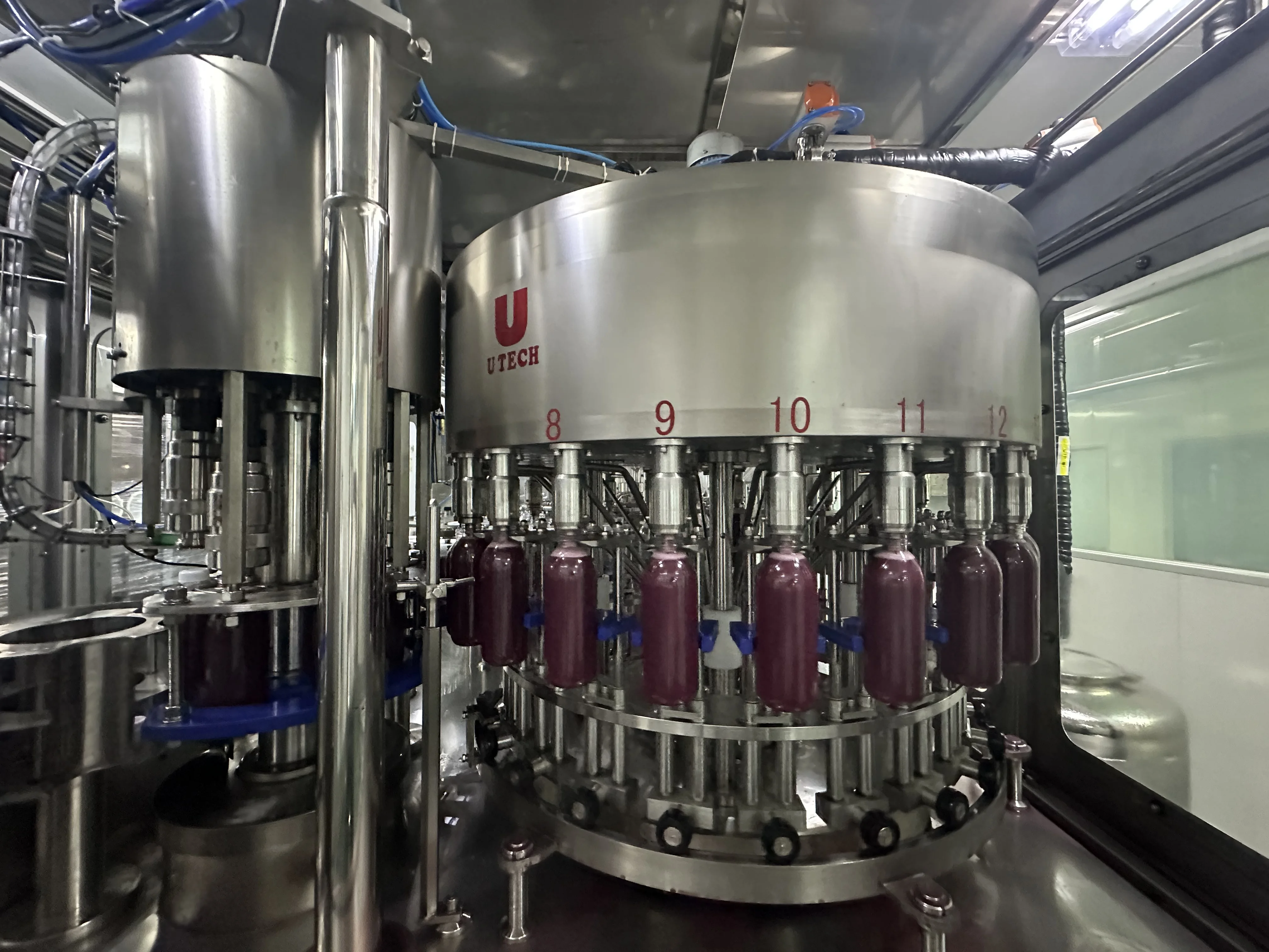 2024 New natural Fresh Fruit drinking Processing plant Pomegranate juice hot filling machine production line for sale Price