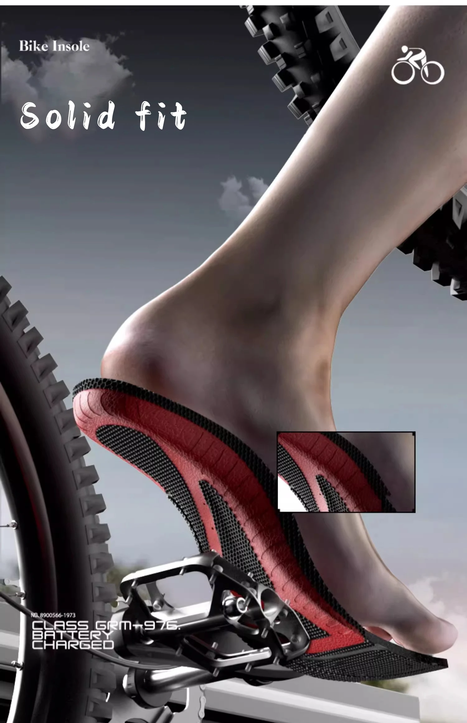 Custom Arch Support Sports Cycling Insoles Wholesale