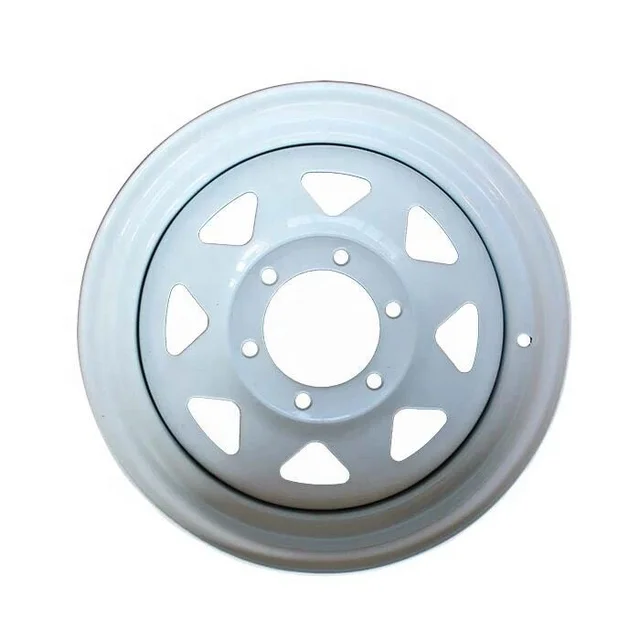 Best Price Trailer Wheel Rim 15X6 6 Lug Steel Material Trailer Rim
