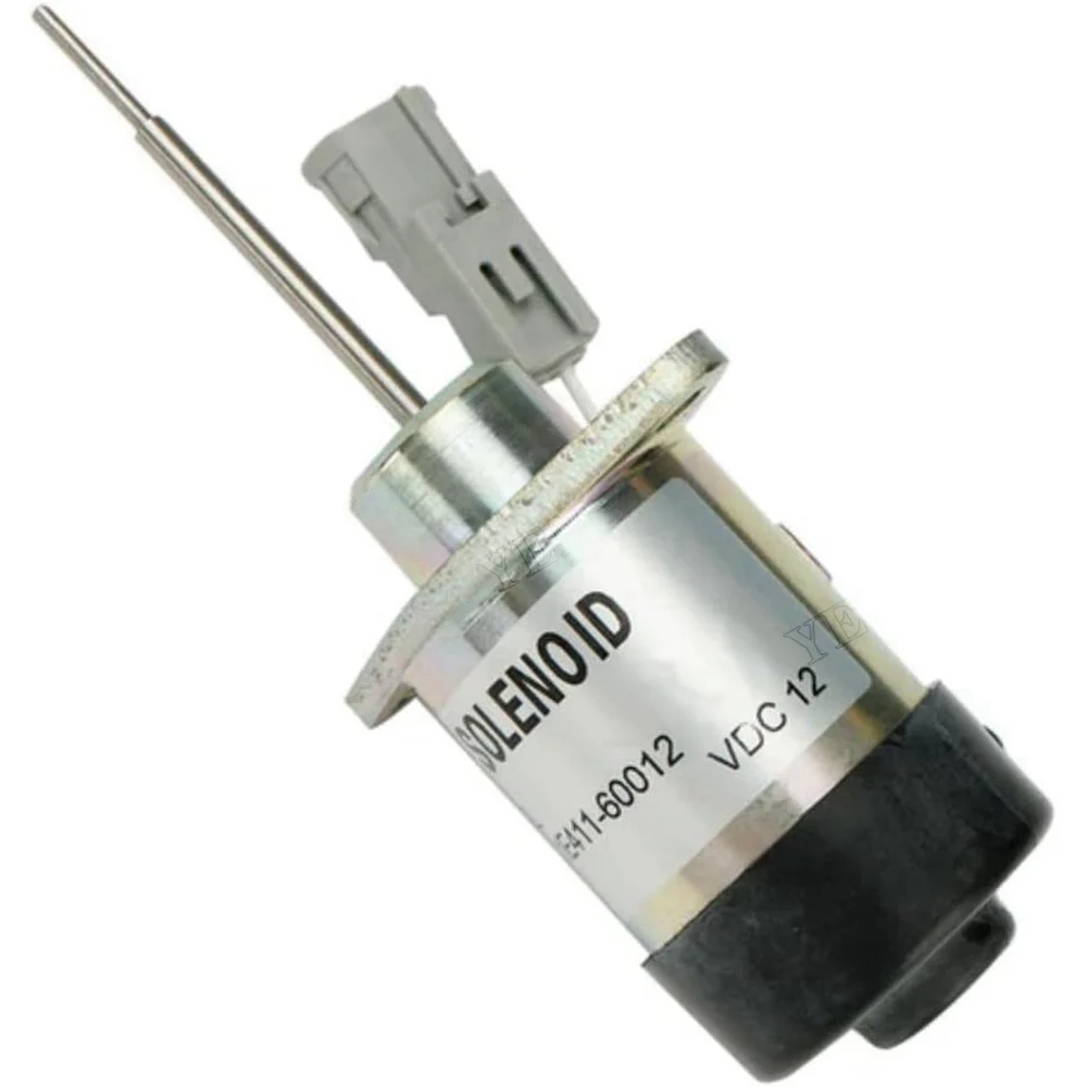 Fuel Stop Solenoid 1E411-60012 for Kubota D722 D902 Z482 Engine 2