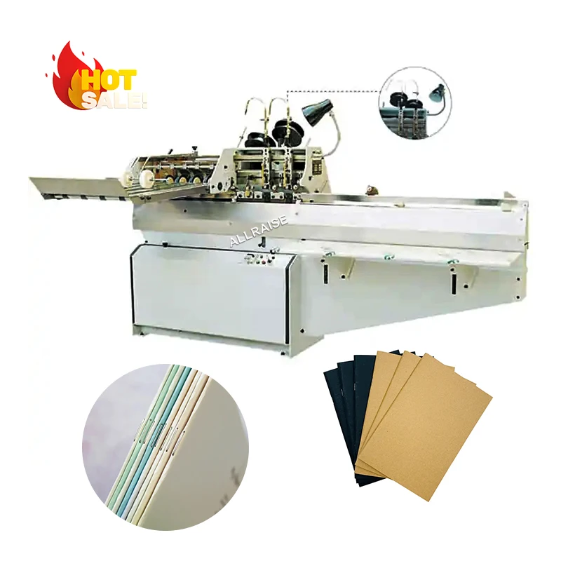 Automatic Double Head Wire Stapler Book Binding Machine Double Wire Stitcher Saddle Stitching Machine