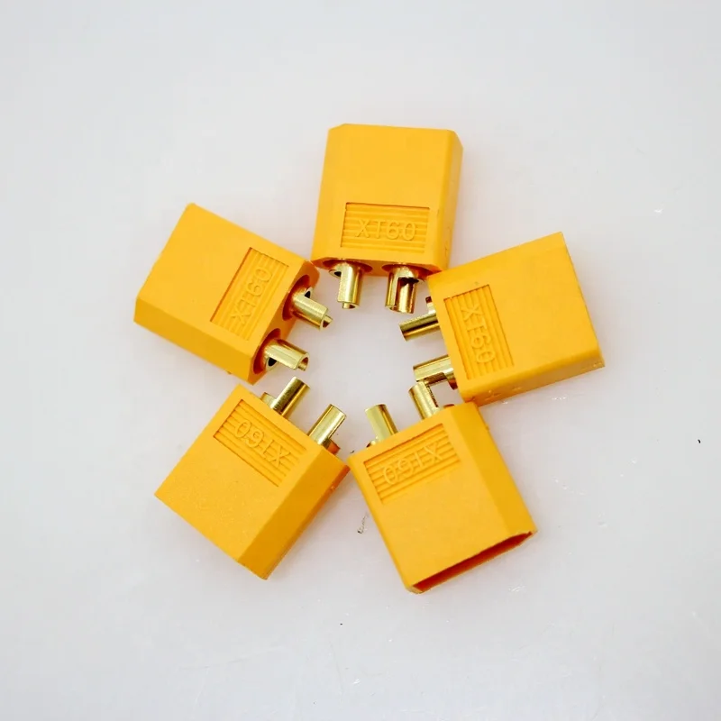 XT90 Connector X60 Yellow Antiskid Plug Connectors for Battery