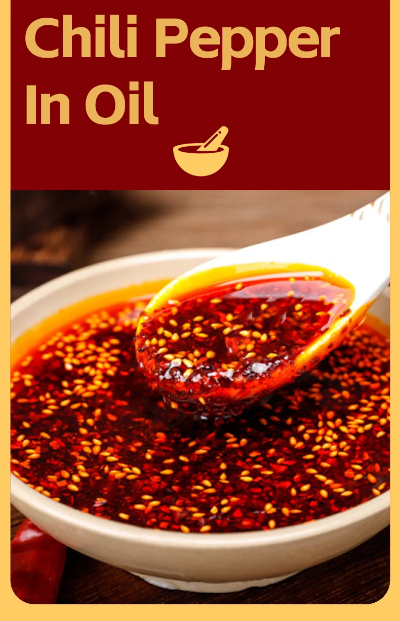 Wholesale Food Seasoning Saliva Chicken Chili Red Oil Seasoning
