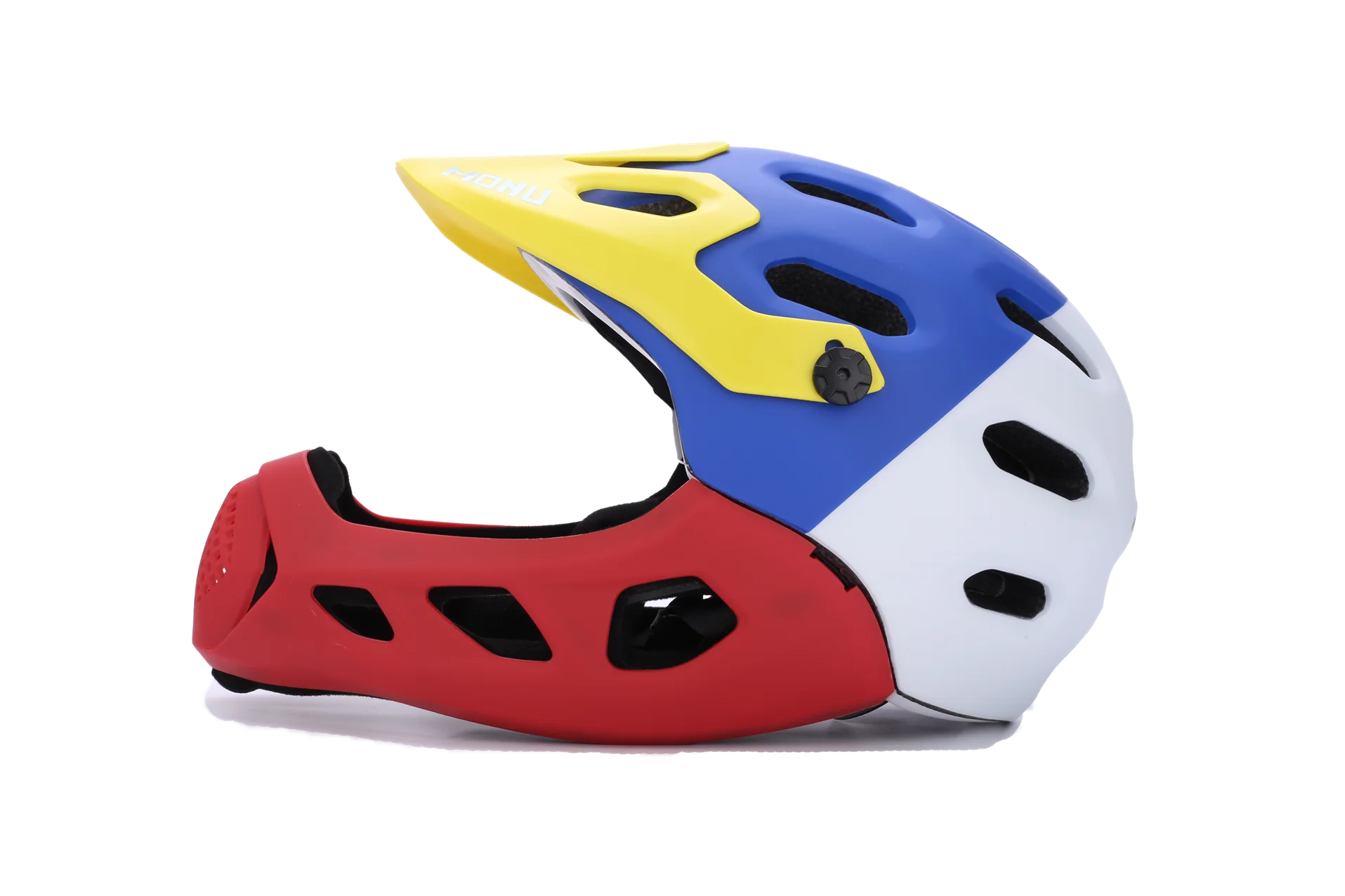 Monu Wholesale Full Face Mountain Bike Mtb Helmet With Removable Chin