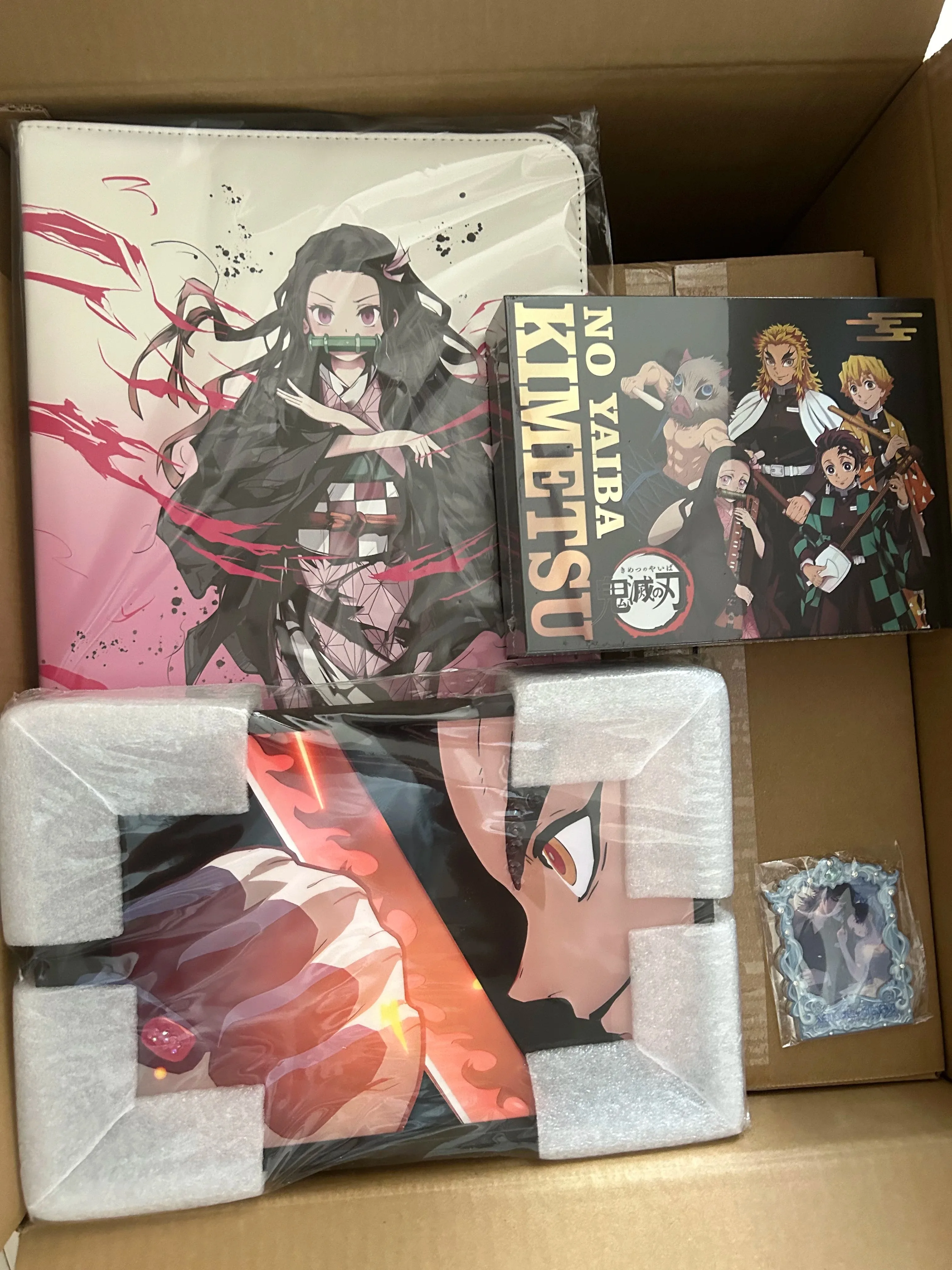 Aikaho DS-04 Demon Slayer Collection Card Set - Tanjirou Kamado & Nezuko  Anime Playing Cards for Kids & Games