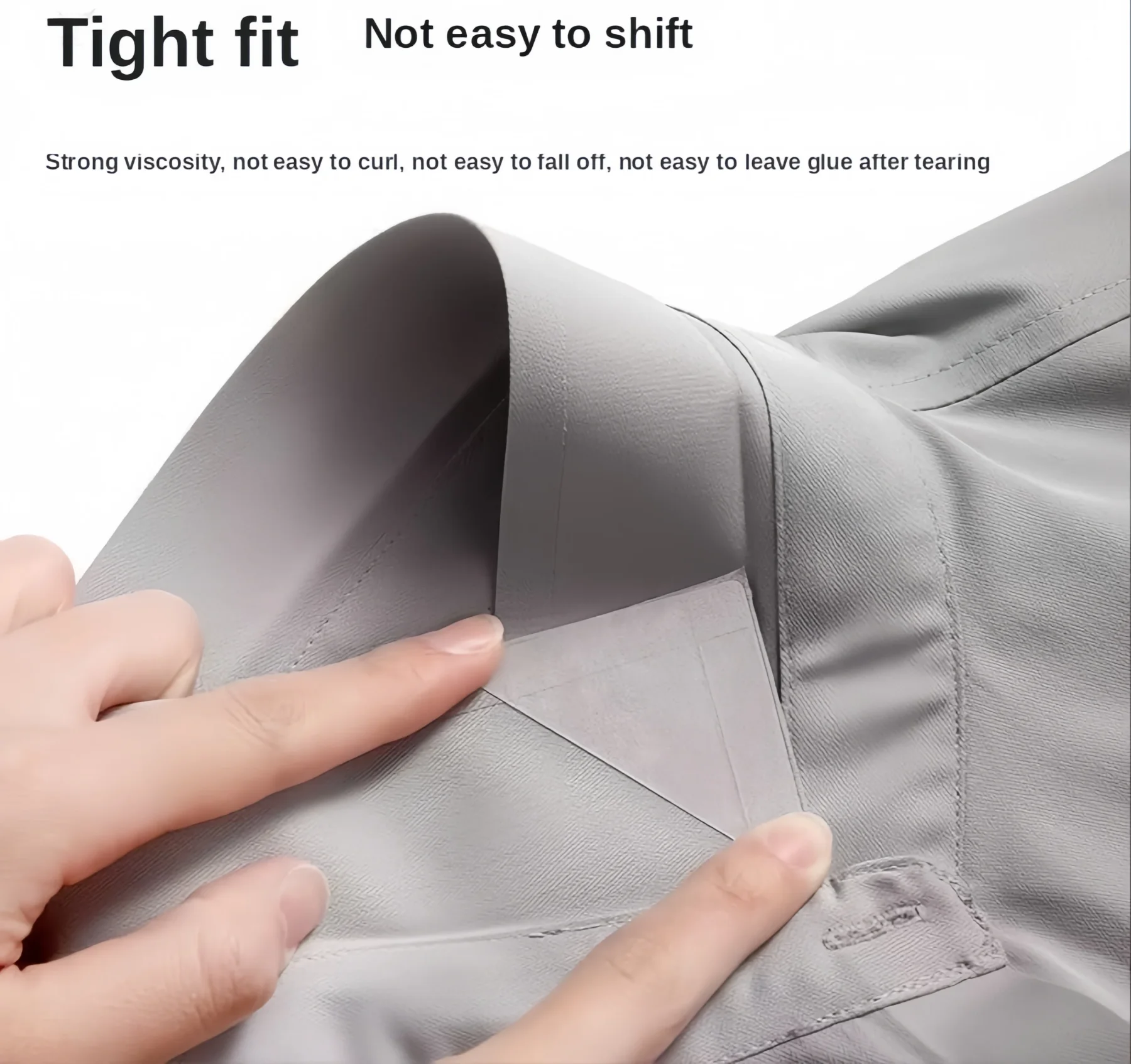 POFET 100 Pezzi Adesivi per Colletto per Camicia da Uomo Rinforzi per Colletto per Camicia Collare per Modellare Patch Sticke per Colletto di Camicia