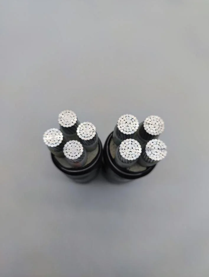 Abc Cable 4*95 Mm2 Aluminum Twisted Overhead Cable 4*70Mm2 4*95Mm2 Aluminum Alloy Cable
