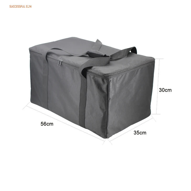 Factory Direct Wholesale High Quality Aluminum Foil Portable Insulation Delivery Bag Food Delivery Thermal Bags
