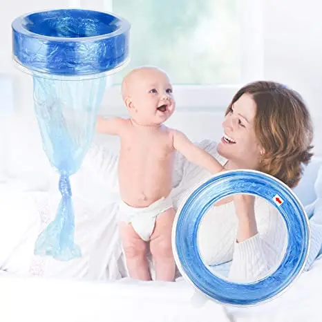 Diaper Refill Bags Compatible with Nappy Bin Refills System Diaper Pails with Scented Keep Odor Away Diaper Pail Liner
