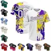 Estilo Hawaiano Blanco Morado Hojas de Palma Tropicales