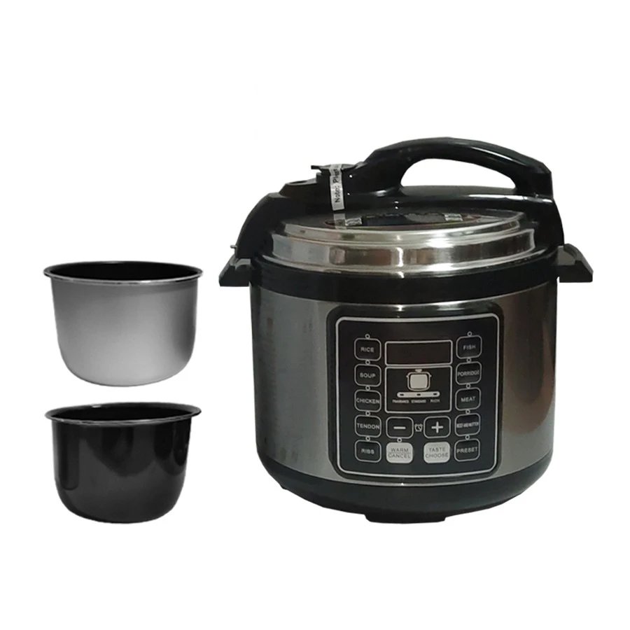 6l Large Electric Pressure Cookers Multifunction Aluminum Non Stick