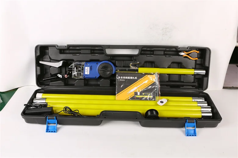 High Altitude Line Automatic Cable Tying Machine Easy Optical Cable Binding Machine