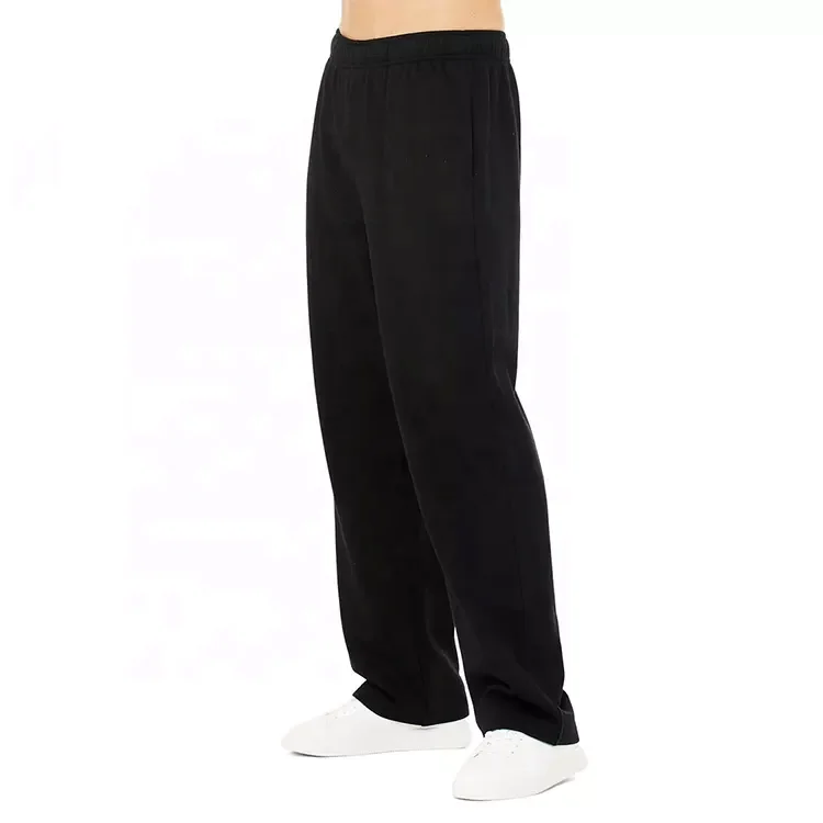 JL0921A High Quality Heavyweight Cotton Fleece Sweatpants 3D Puff Sweatpants Sweat Flare Sweatpants Men