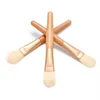 Beige short handle