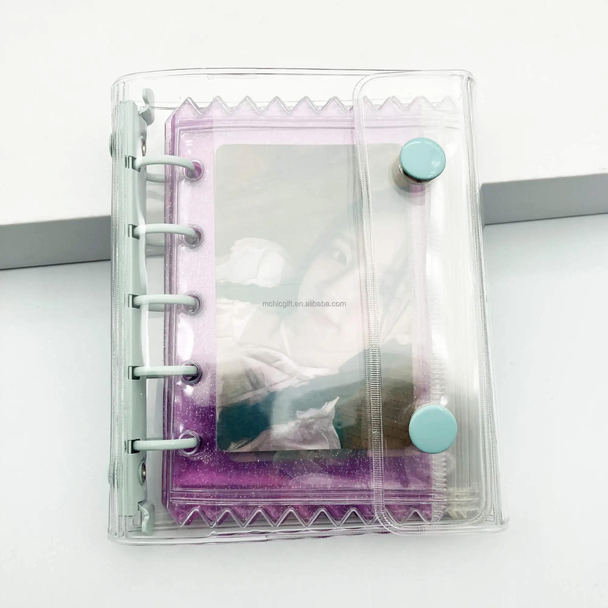 Custom Kpop Photocard Binder PVC Clear Photo Card Album with Color Sleeves  Personalized Idol Card Collection Book Holder| Alibaba.com