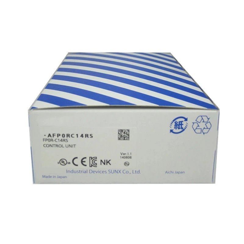 New Original AFP0RC14RS PLC Controller, AFP0 SeriesUsed for logic control and relay output control in small‑sized industrial automation systems. It features stable operation, reliable relay output and strong anti‑interference performance. 