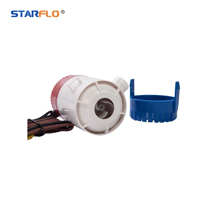 STARFLO Marine Boat Yacht Bilge Pump 12v Water Flow 12/24V 4m Water Pumps Rule Bilge Pump 1100gph