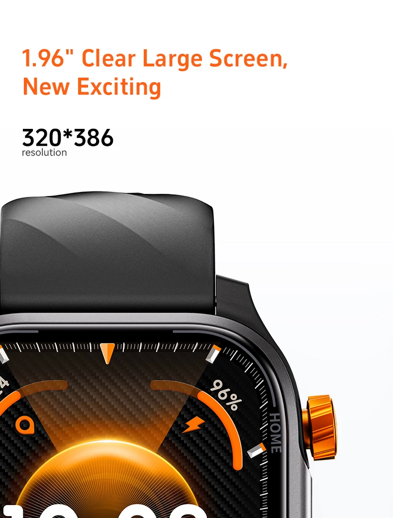  Women's Health Smart Bracelet GTS11 IP68 Waterproof 1.96inch BT Call Sleep Monitoring Men Relojes Smart Watch 2026