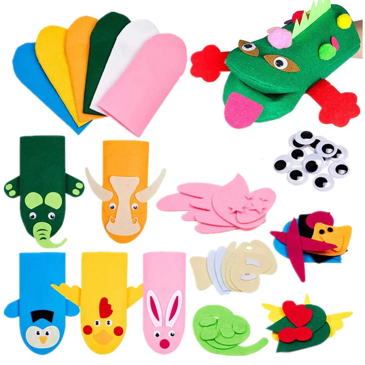 Craft Kids Hand Puppet Making Kit Felt Sock Puppet Diy Animal Dinosaur Hand  Puppet Toy For Kids - Buy Hand Puppet,Dinosaur Hand Puppet,Hand Puppet Toy  Product on 