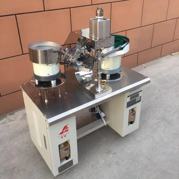 Automatic Fabric Covered Button Making Machine
