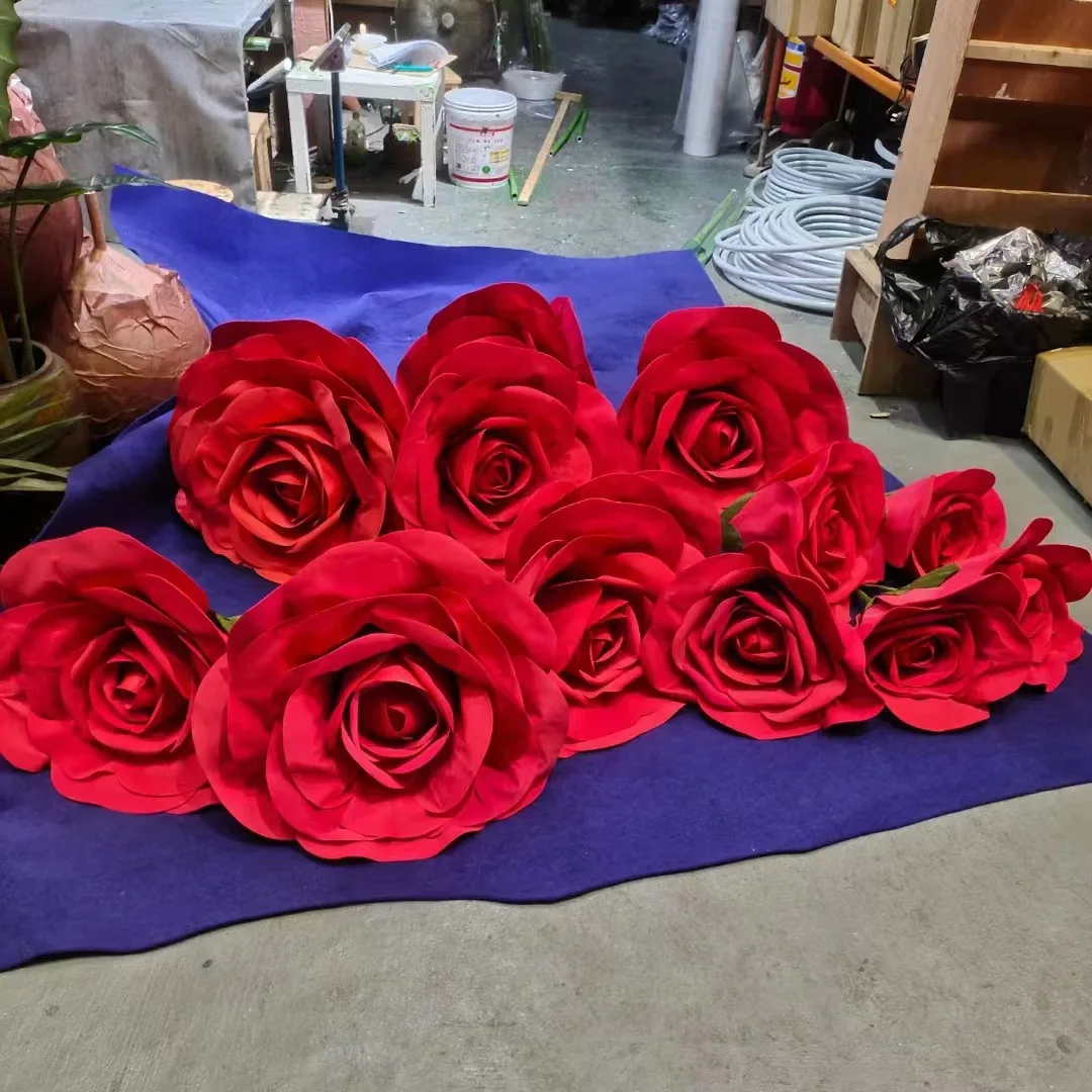 144 mini rose artificiali per fai da te, accessori per matrimoni