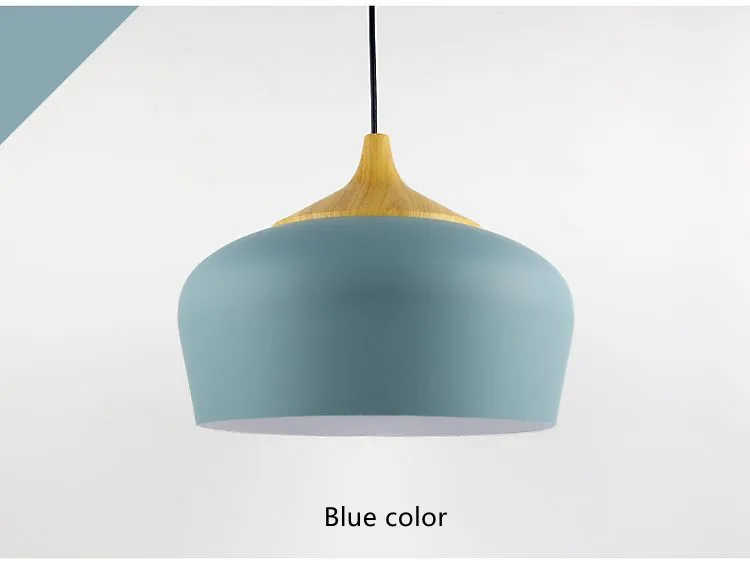 Moderns led pendent lights nordic dining lighting lamp kitchen vintage modern black metal industrial pendant light