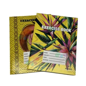 Promotional A5 Exercise Book for PNG - Custom Logo Low MOQ Saddle Stitch
