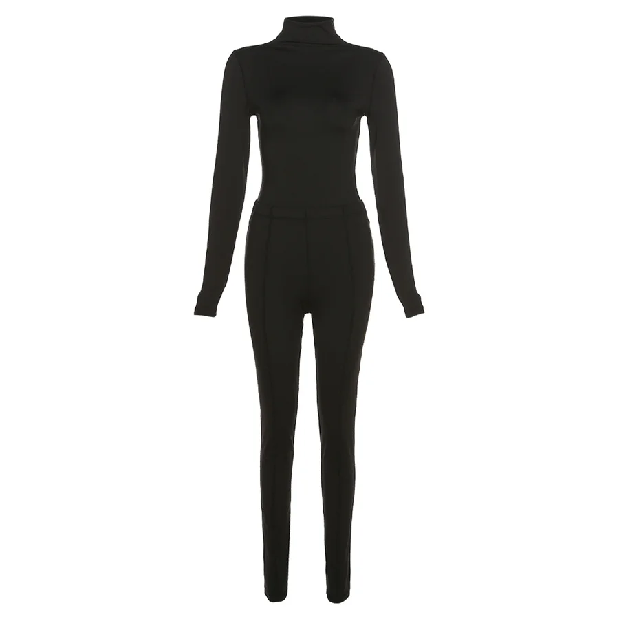 Kliou K21s10473 Spring Women's Casual Fashion Two-piece Set Long Sleeve ...