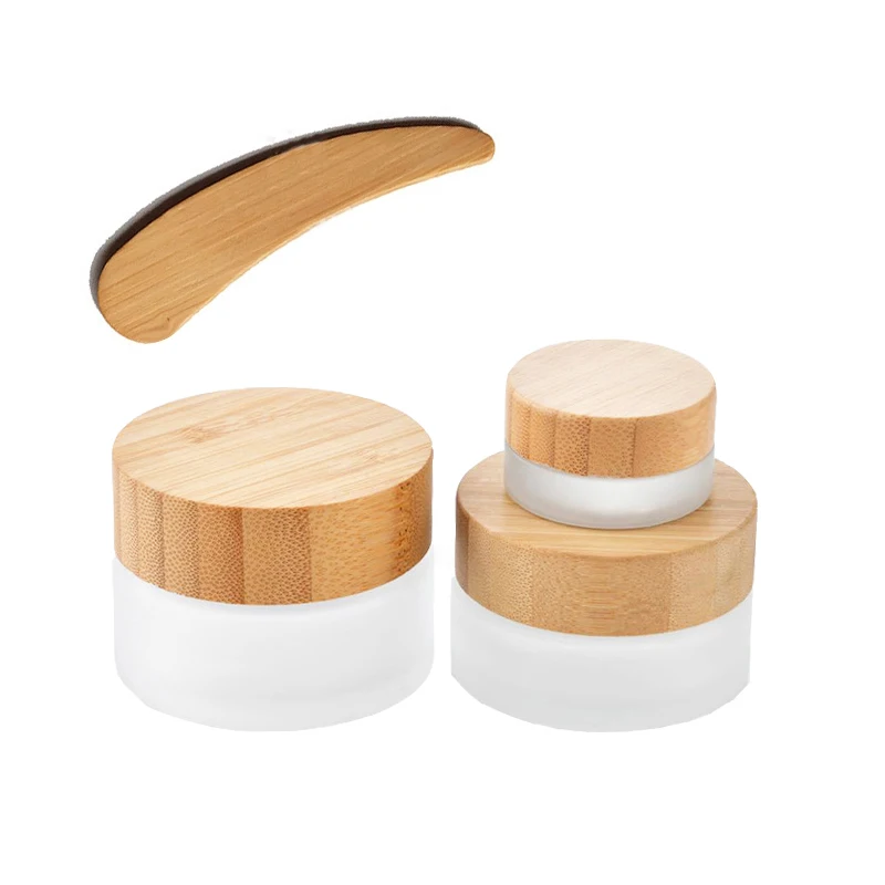 Bamboo Mini Facial Cosmetic Cream Spatula cosmetic packaging custom spatula product