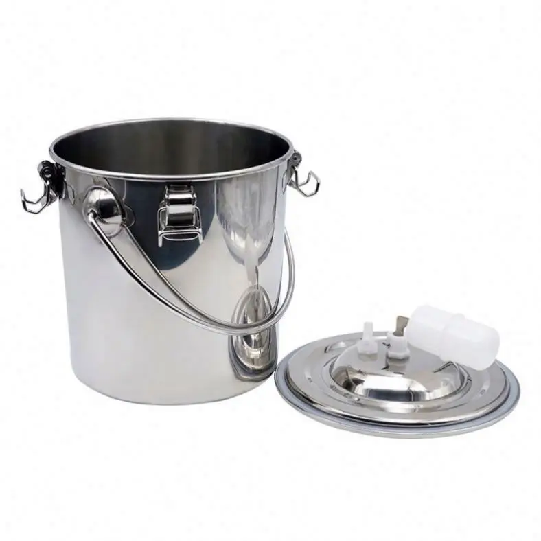 Новый дизайн ручные портативные машины для доения овец из нержавеющей стали с ручным управлением 5 л