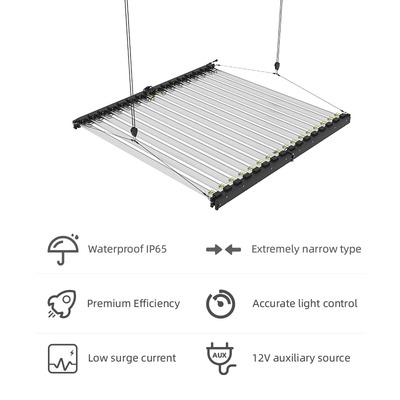 Luxint Factory Price 16 Bars High Intensity 1000W Grow Light Led Wholesale Led Grow Light Full Spectrum for Industry Growth