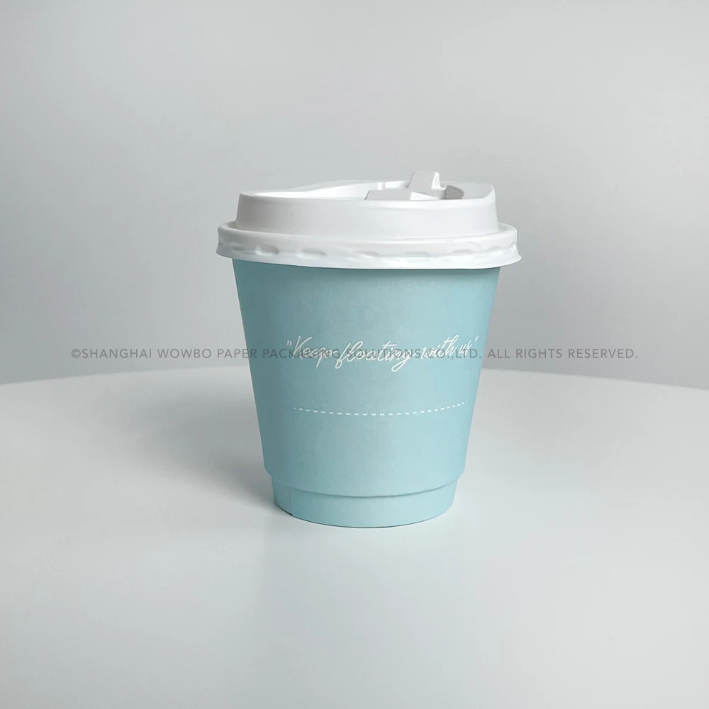 4 oz. Cute Custom Paper Hot Cups with Lid